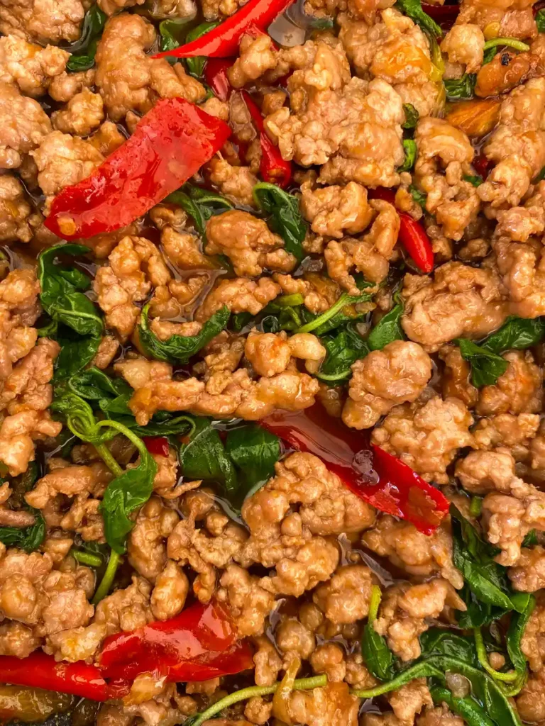 Easy Pad Kra Pao Recipe Authentic Thai Basil Pork