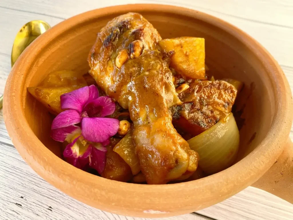 Authentic Thai Massaman Curry with Chicken