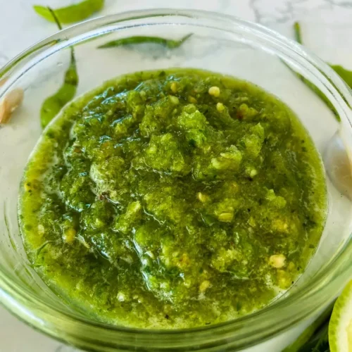 Thai Green Chili Sauce Recipe for Seafood