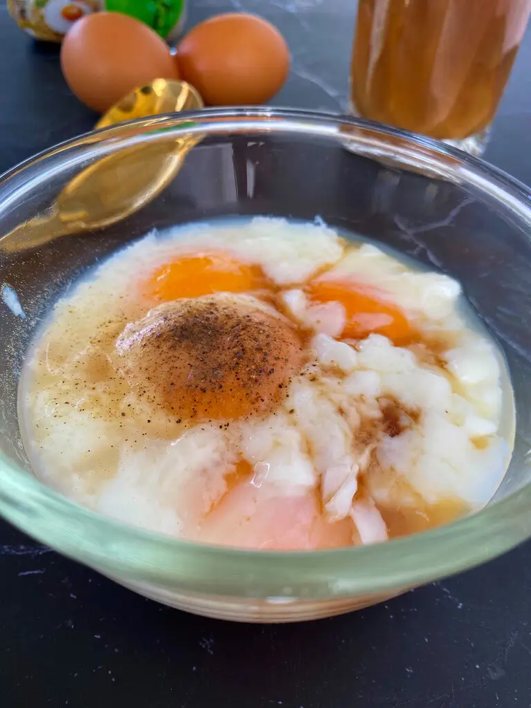 Thai Soft Boiled Egg Recipe (Kai Luak)