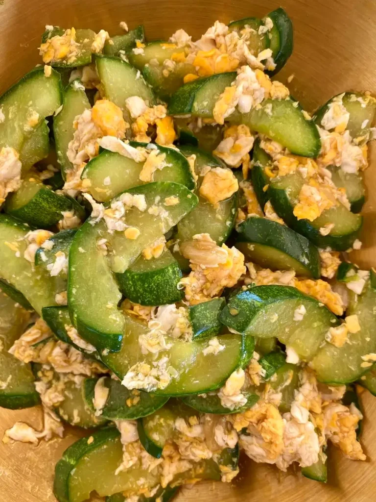 Thai Cucumber and Egg Recipe