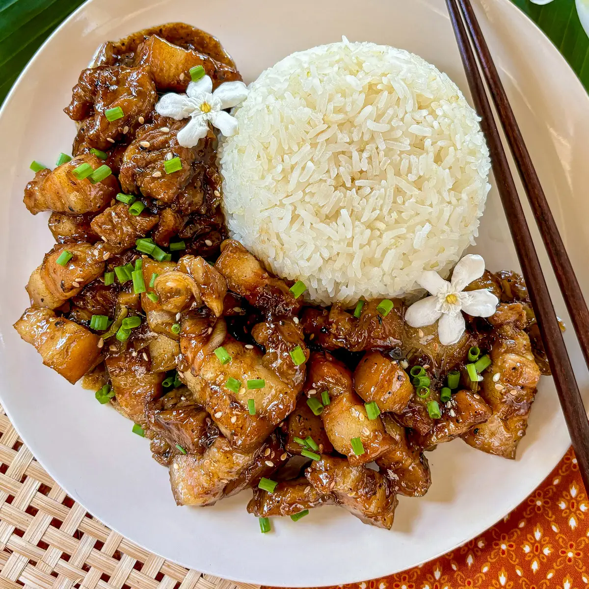 Thai Sweet Pork (Moo Wan Recipe)