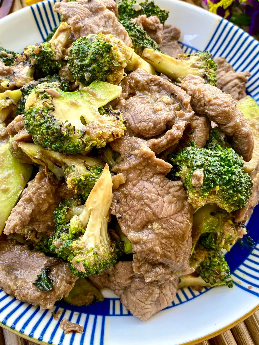 Authentic Thai Beef and Broccoli