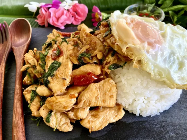 Pad Krapow Chicken Recipe (Thai Basil Stir-Fry)