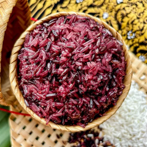 Thai Purple Sticky Rice Recipe (2 Ways)