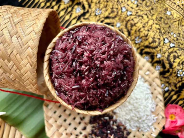 Thai Purple Sticky Rice Recipe (2 Ways)