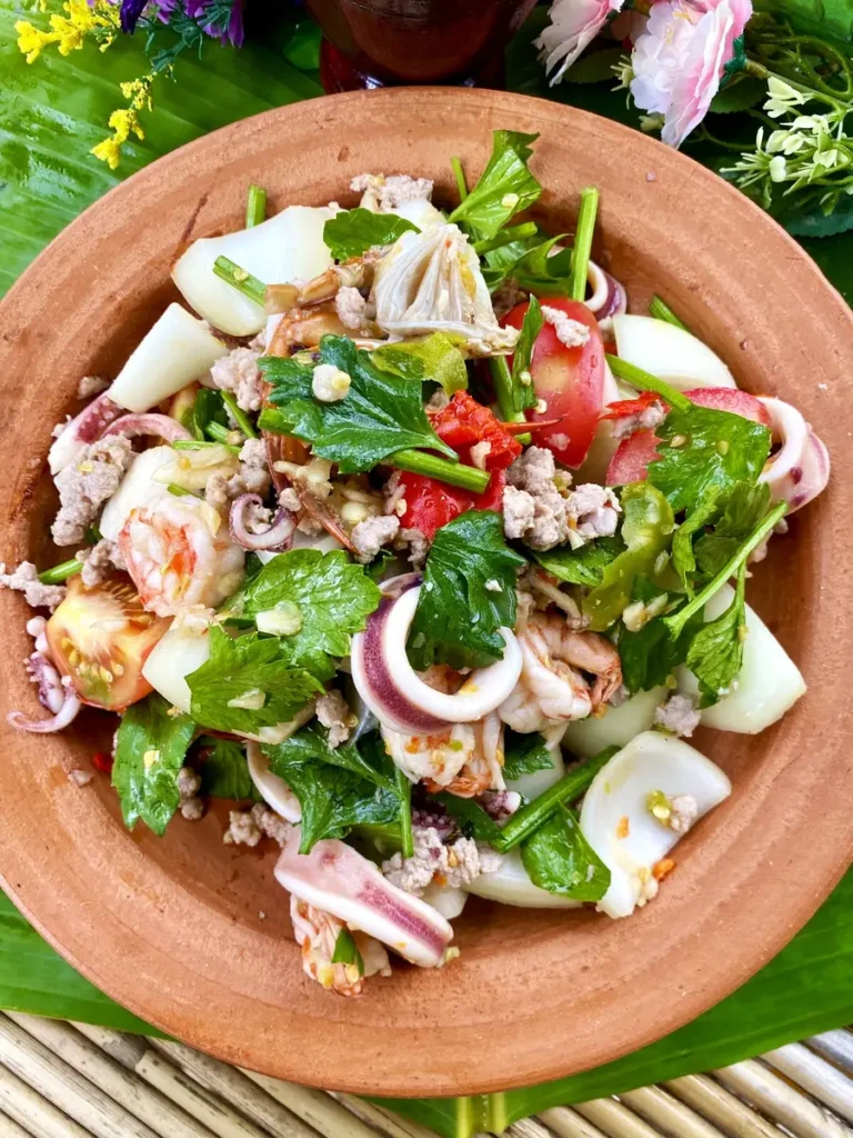 Yum Talay Recipe (Spicy Thai Seafood Salad)