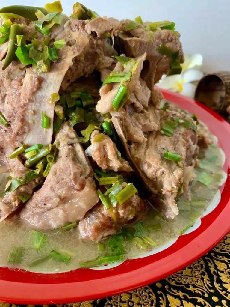 Leng Saeb Recipe (Spicy Thai Pork Bone Soup)