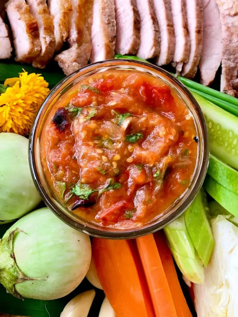 Jeow Mak Len (Lao Tomato Dipping Sauce Recipe)