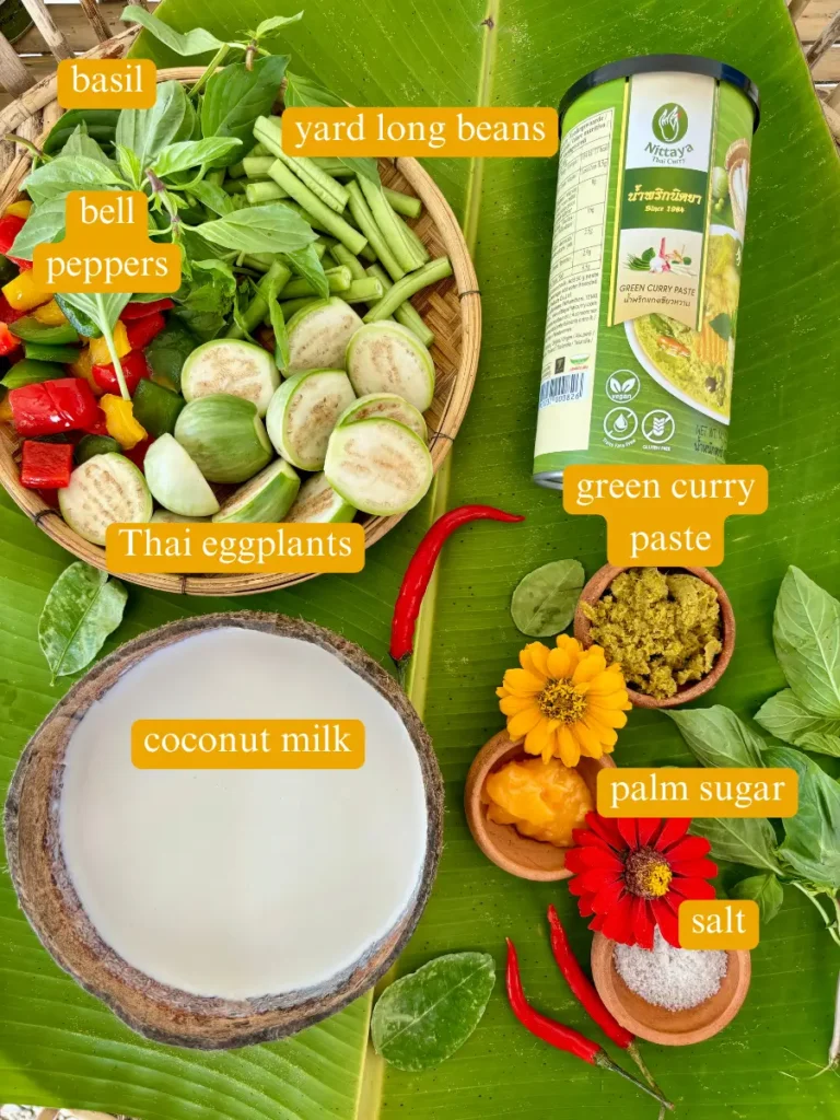 Vegetarian Thai Green Curry Recipe