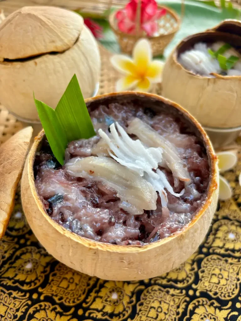 Khao Lam Recipe (Sticky Rice In Bamboo)