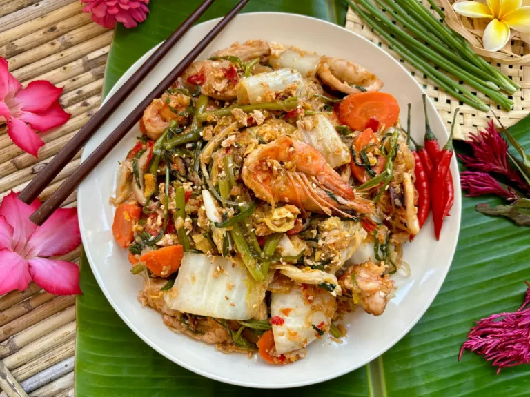 Suki Hang (Thai Sukiyaki Stir-Fry Recipe)