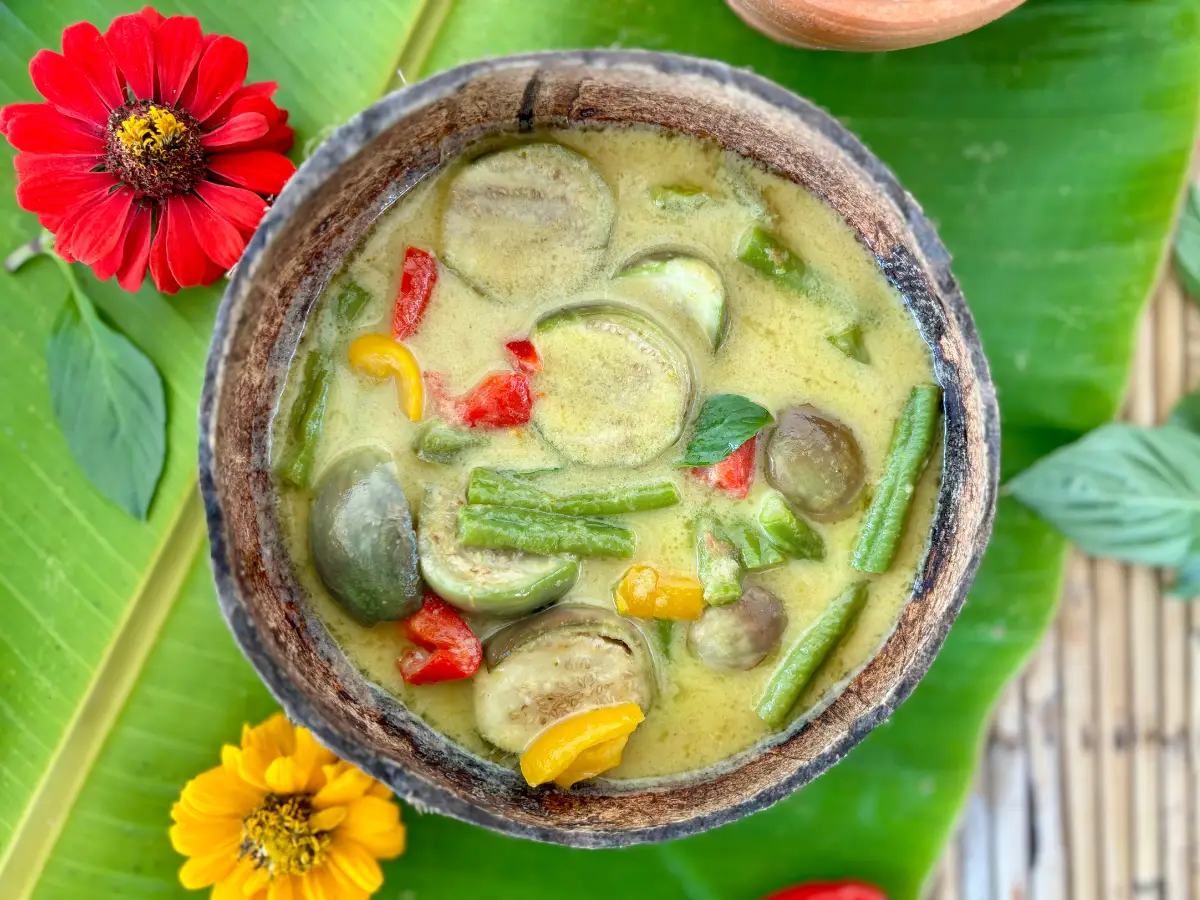 Green cheap panang curry