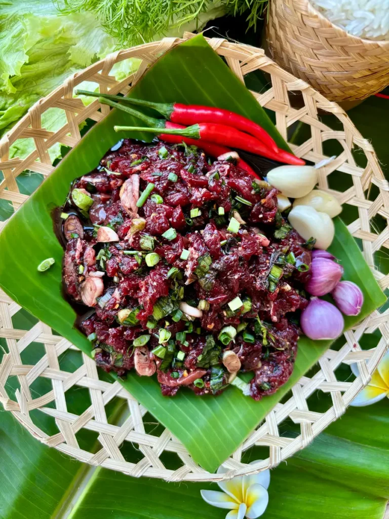 Thai Raw Beef Salad Recipe (Raw Larb) – Hungry in Thailand