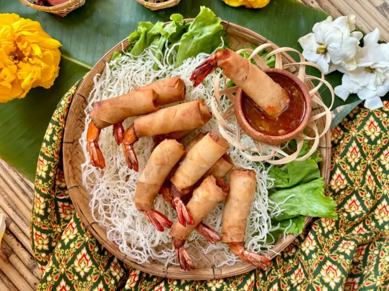 Shrimp in a Blanket Recipe (Goong Hom Pha)