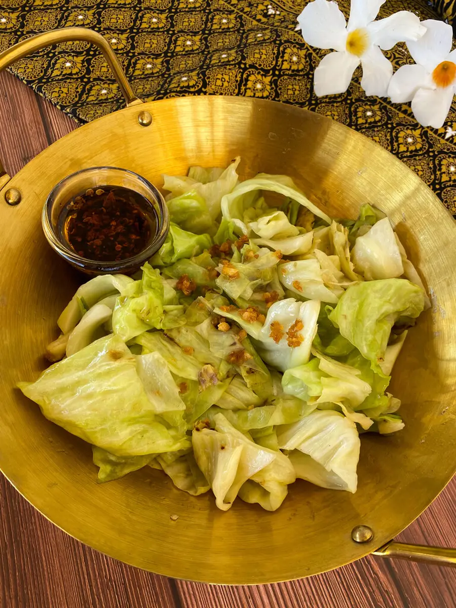 6 Ingredient Thai Cabbage Stir Fry Recipe Hungry In Thailand 