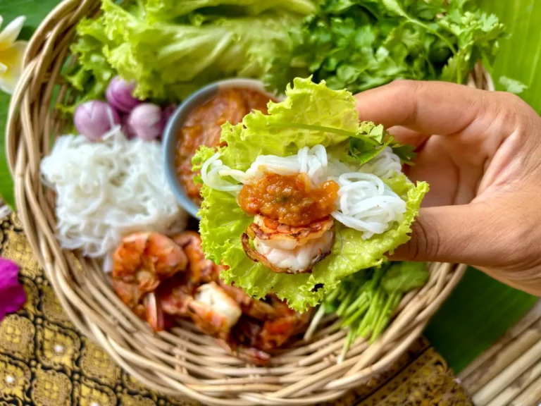 Grilled Thai Shrimp Lettuce Wraps Recipe