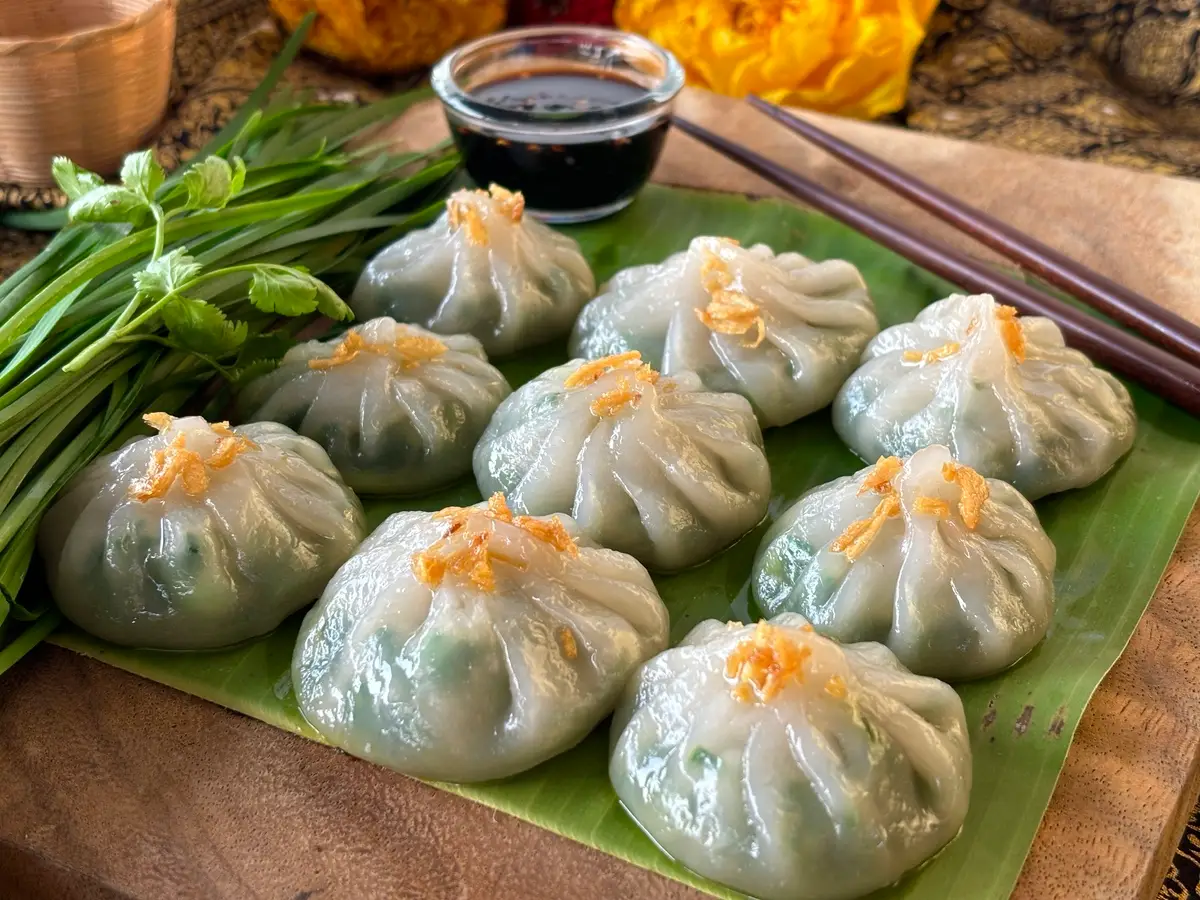 Chives and Tofu Steamed Dumplings Recipe | The Feedfeed