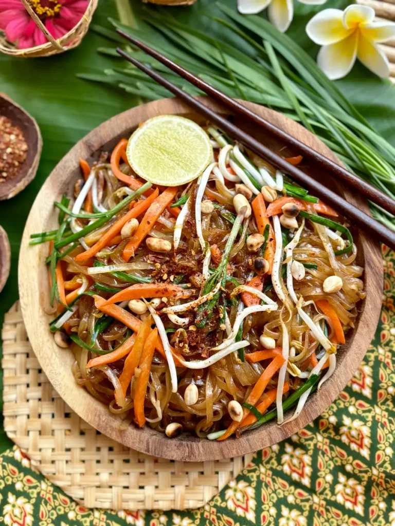 Vegetarian Pad Thai Vegetables