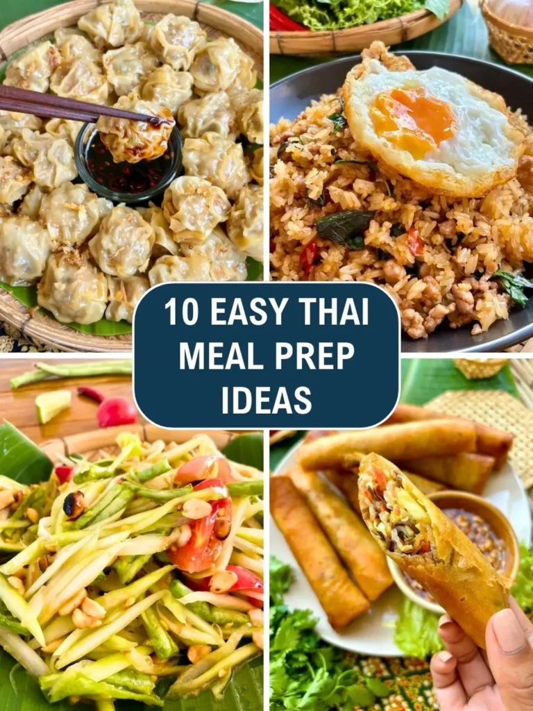 10 Easy Thai Meal Prep Ideas You Can’t Live Without!