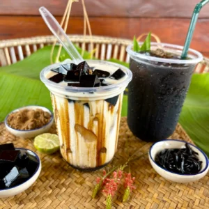 Easy Grass Jelly Boba Recipe (2-Ways!)