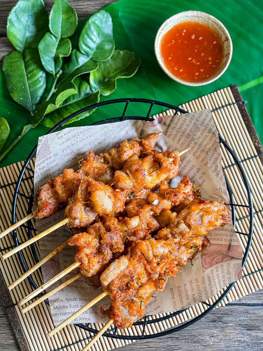 Thai chicken satay